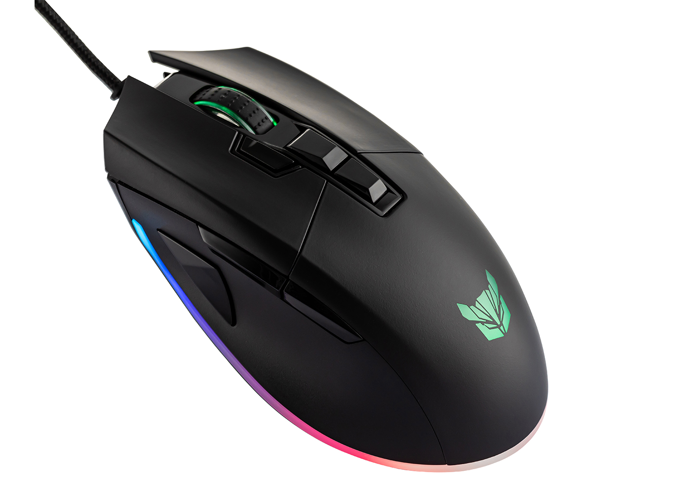 Rowl RGM-02 PYRRO USB Siyah RGB Aydınlatmalı 10000DPI Gaming Oyuncu Mouse